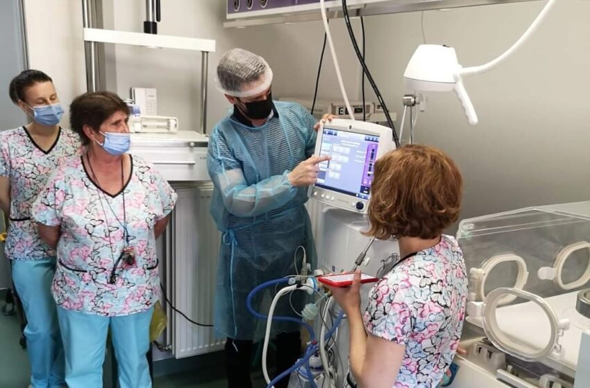  ACTUAL: 12 aparate pentru ventilație pulmonară au fost puse în funcțiune la Spitalul Județean de Urgență Bistrița