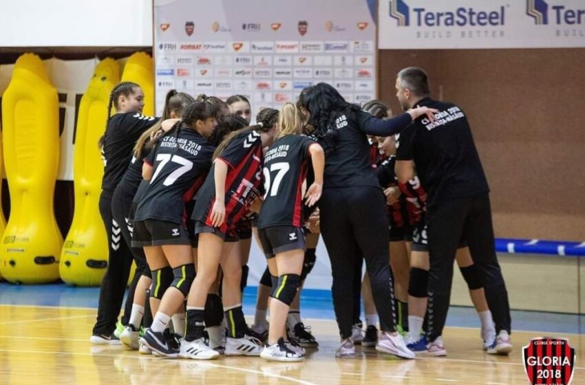  HANDBAL. Junioarele 3 ale Clubului Sportiv Gloria 2018 Bistrița-Năsăud joacă acasă, sâmbătă, cu LPS Banatul Timișoara
