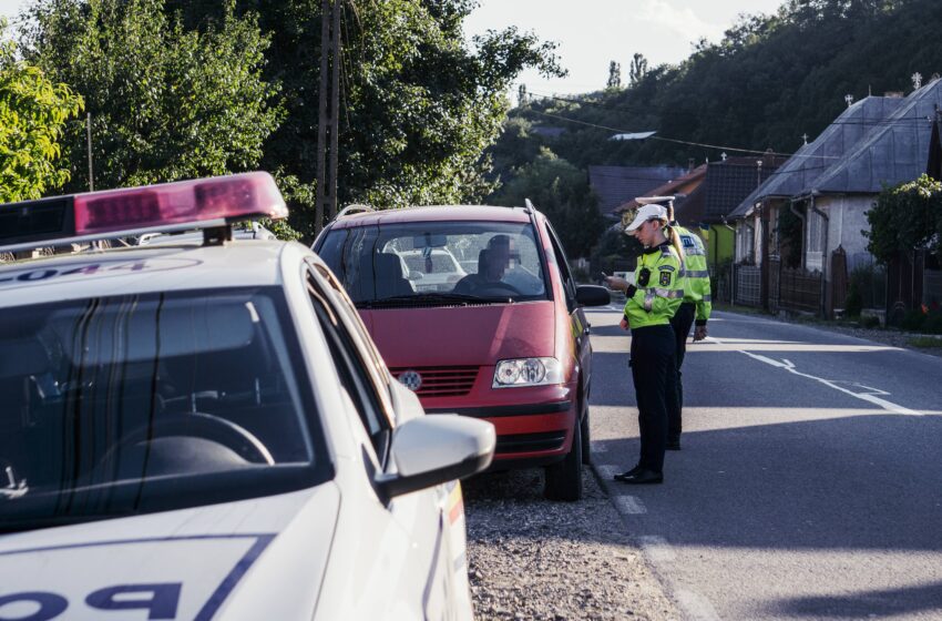  Șoferi cu alcoolemie peste medie, drogați și fără permis, pe șoselele din județul Bistrița-Năsăud