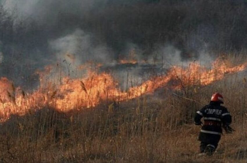  ATENȚIE: Incendiile de vegetație, un real pericol. Recomandări din partea ISU BN