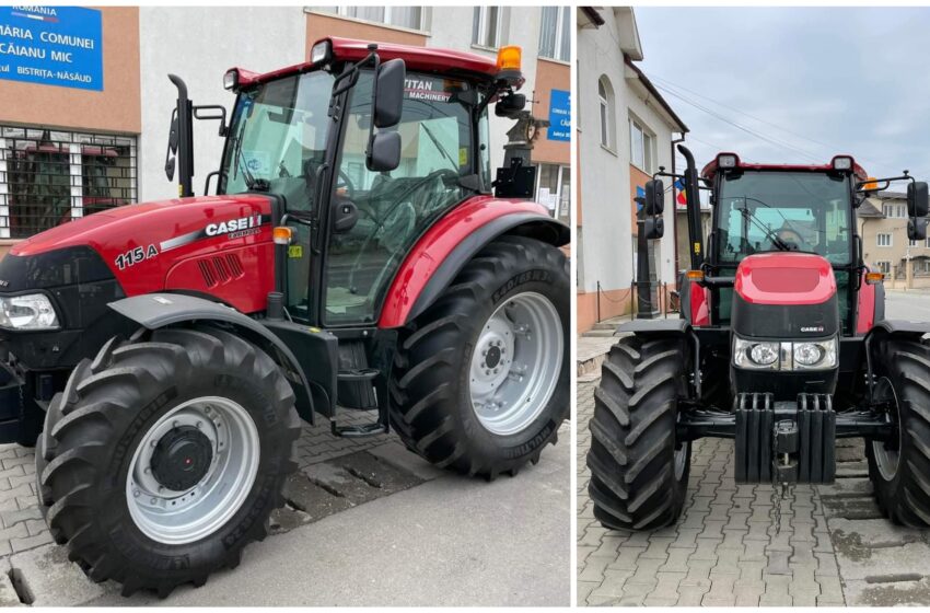  (FOTO) Încă un obiectiv îndeplinit! Primăria din Căianu Mic va dispune de utilaje noi pentru activitățile din comună