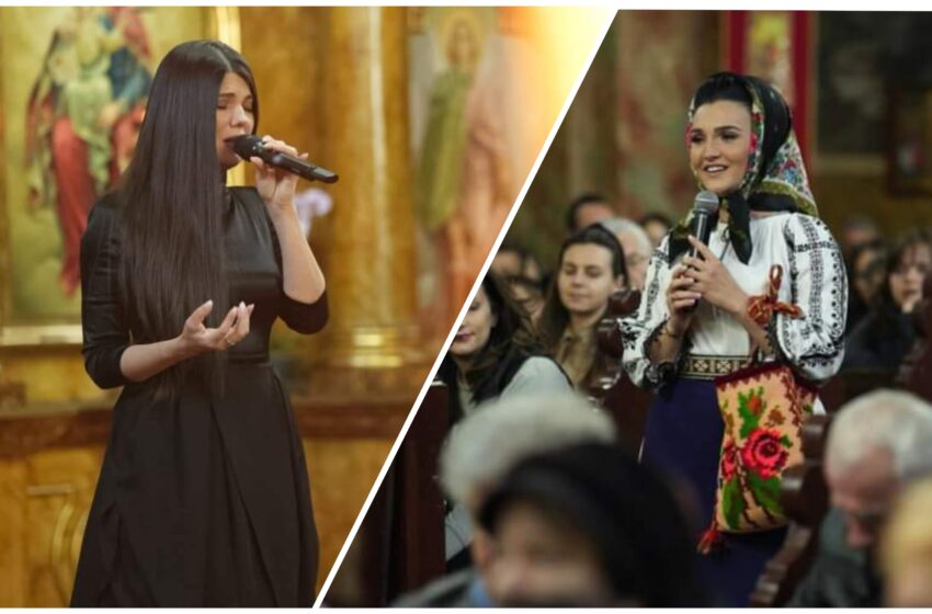  Paula Seling și Oana Matei Coruți au ,,scăldat” în emoții Catedrala Ortodoxă Sfântul Nicolae din Năsăud, în pragul Sărbătorilor Pascale
