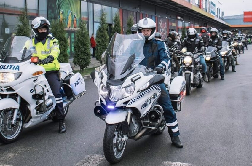  (FOTO) A început oficial sezonul moto! Marș pe două roți pe străzile din Bistrița