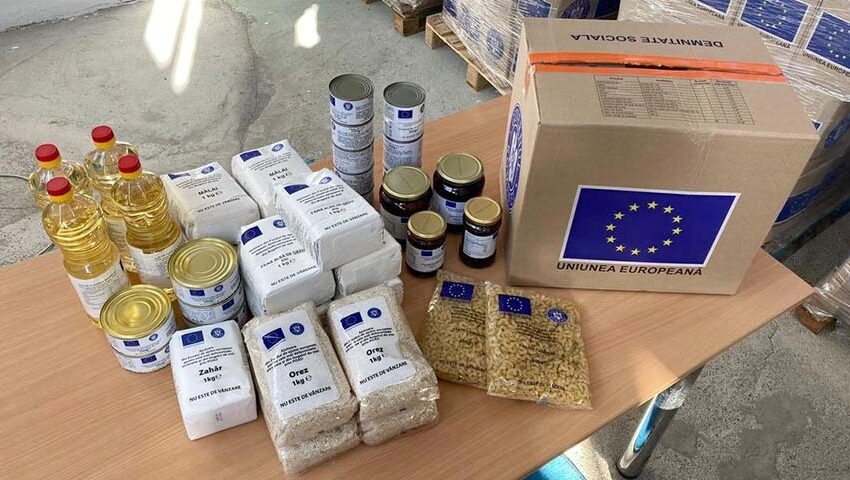  Aproape 20.000 de pachete cu alimente, urmează să ajungă în mai multe localități din județul Bistrița-Năsăud