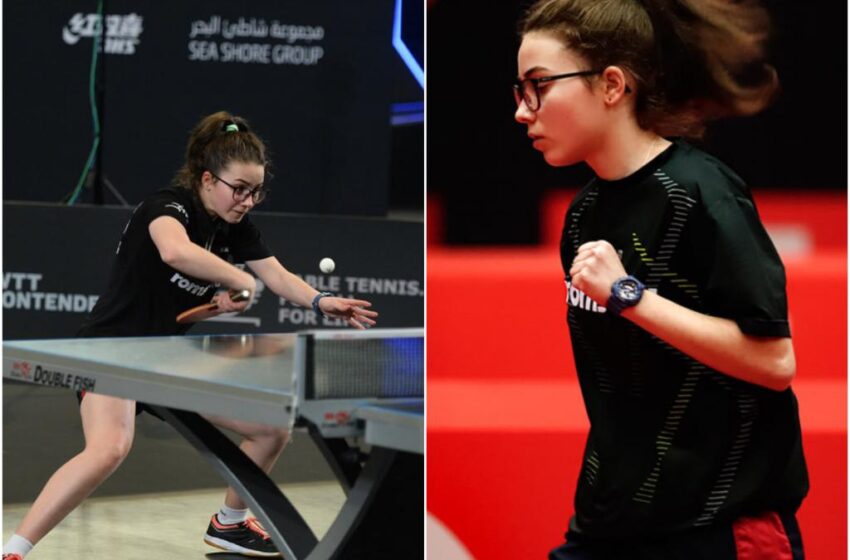  Tenis de masă. Ioana Sîngeorzan a obținut medalia de bronz la WTT Youth Star Contender Otocec 2022!