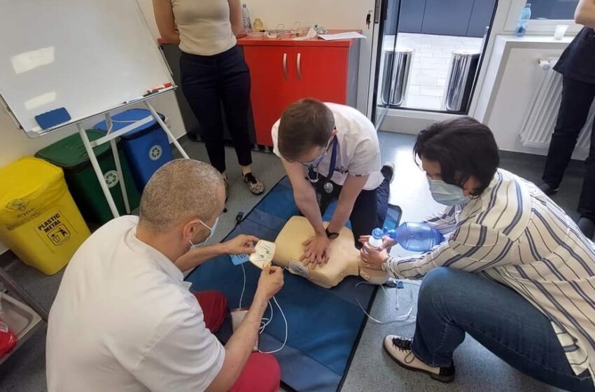 Medicii din cadrul SJU Bistrița au început cursurile ALS (Advanced Life Suport)