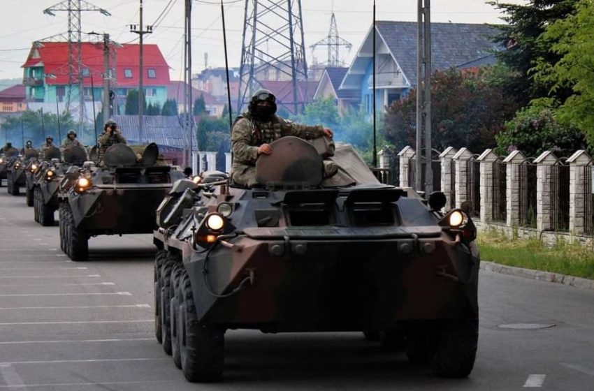  Convoaie militare subordonate Brigăzii 81 Mecanizată ,,General Grigore Bălan” au pornit spre Centrul Național de Instruire Întrunită „Getica” din Cincu