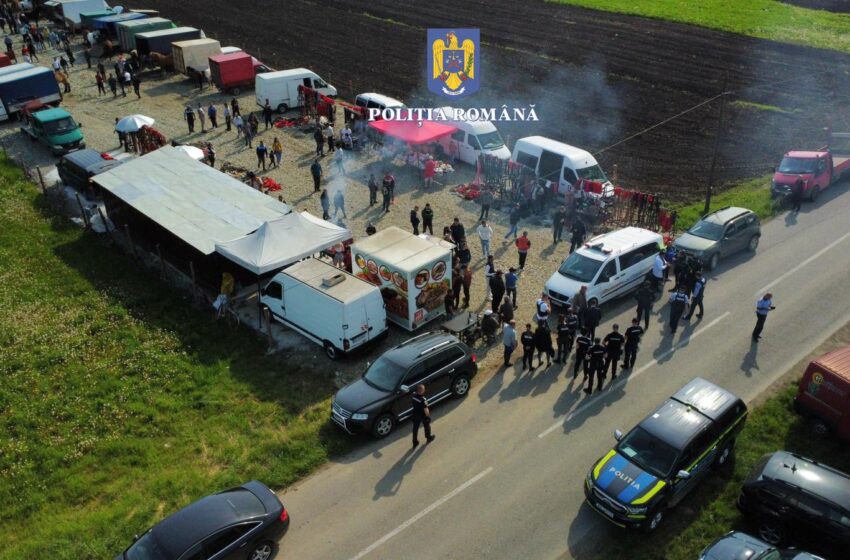  Încă un târg de cai a fost întrerupt de polițiști în județul Bistrița-Năsăud. Peste 30 de sancțiuni aplicate