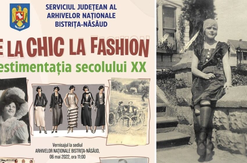  EXPOZIȚIE: ,,De la Chic la Fashion” – Vestimentația secolului XX la Arhivele Naționale Bistrița-Năsăud