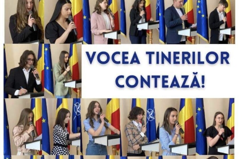  BISTRIȚA. Consiliul Local al Tinerilor și-a ales conducerea de Ziua Tineretului