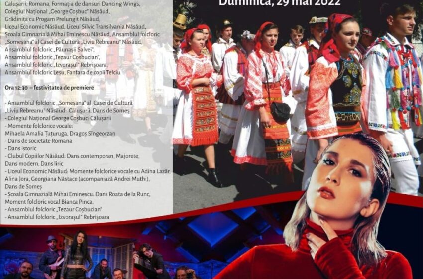  Trupa The Boulevard  si ADDA va concerta la Maialul Elevilor Năsăudeni. Primarul Dorin Vlașin: Vă așteptăm într-un număr cât mai mare, îmbrăcați în straie populare, duminică, 29 Mai