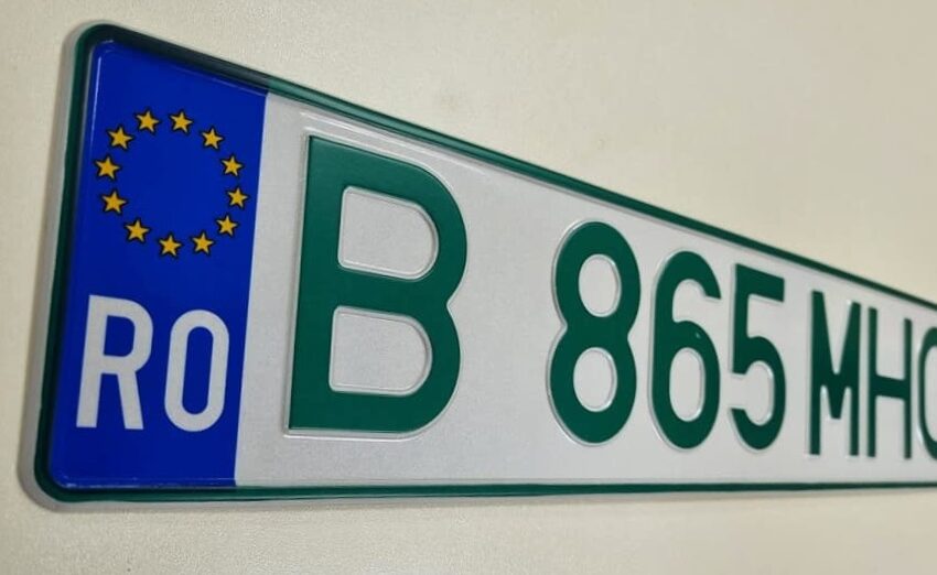  Vor apărea în România mașini cu numere verzi. Ce facilități ar putea avea proprietarii lor