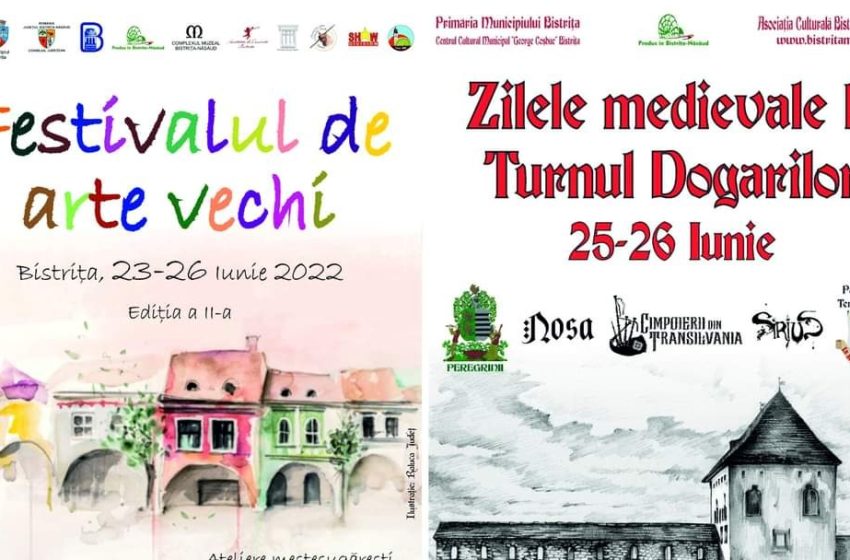  Cetatea Bistriței îmbracă straie medievale, în acest sfârșit de săptămână! Consultă aici programul evenimentelor