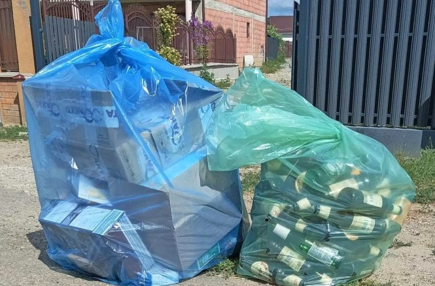  ADI Deșeuri Bistrița-Năsăud: În fiecare zi de miercuri din a doua săptămână a lunii, în Municipiul Bistrița se colectează deșeurile reciclabile din sticlă