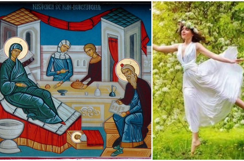  24 iunie: Nașterea Sfântului Ioan Botezătorul și Sânzienele – Drăgaica, singura sărbătoare păgână din calendarul creștin ortodox