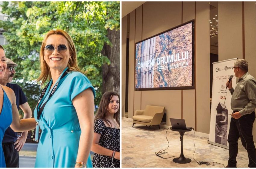  Andreea Esca, prezentă la premiera filmului documentar „Oamenii Drumului Terra Banatica și a vinului Via Transilvanica de la Cluj-Napoca