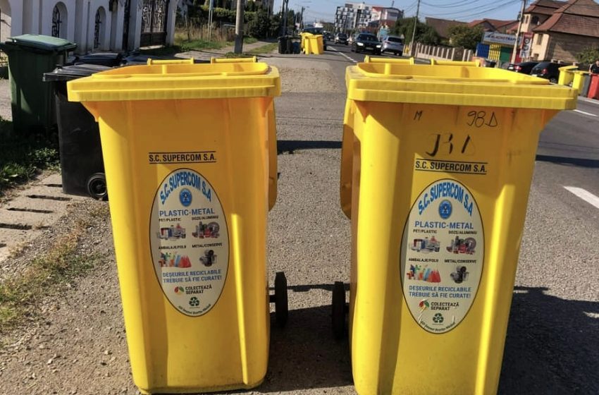  Actual. Programul de colectare al deșeurilor în municipiul Bistrița s-a modificat începând cu luna iunie