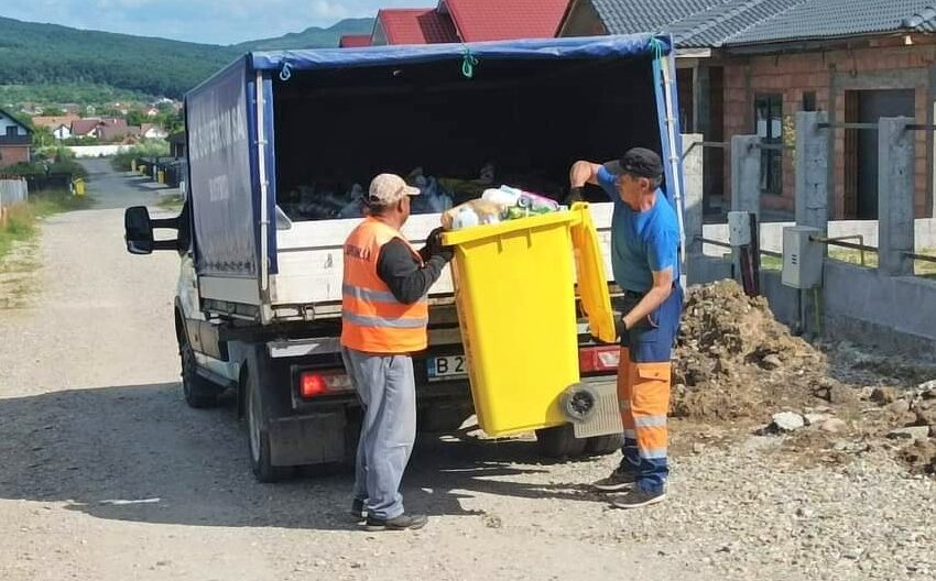  Miercuri, 20 iulie, în Municipiul Bistrița și localitățile componente se colectează pubela galbenă pentru deșeurile reciclabile din plastic / metal