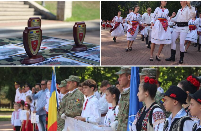 În garnizoana Bistrița a avut loc deschiderea oficială a Festivalului cântecului şi dansului popular „La Oglindă”