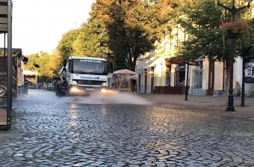  Patru tone de deșeuri, strânse după Zilele Bistriței, de către operatorul Supercom