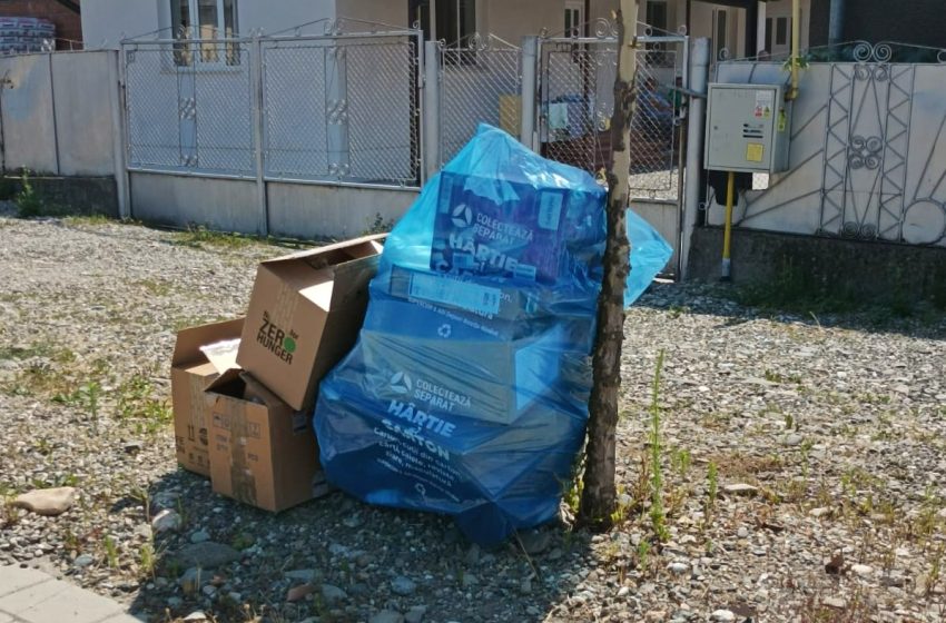  BISTRIȚA: Miercuri, 6 iulie, se colectează sacul albastru pentru deșeurile reciclabile din hârtie / carton