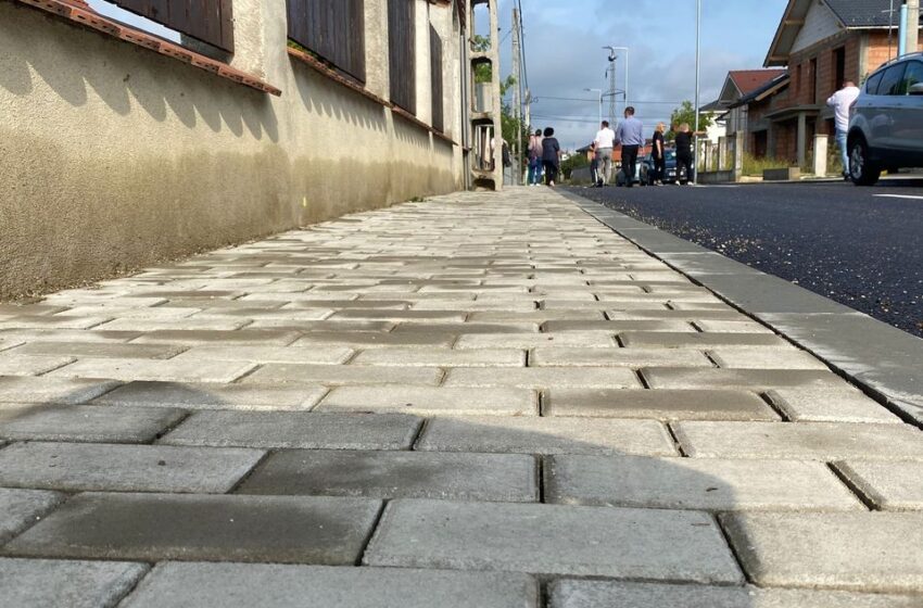  (FOTO) Ioan Turc: O nouă stradă modernizată în Bistrița!