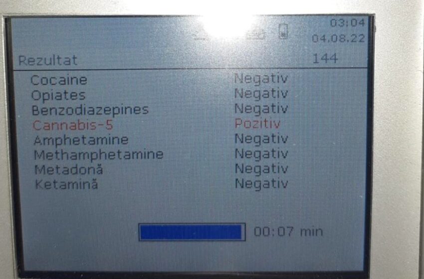  Un tânăr de 19 ani, prins drogat la volan în Zagra. S-a ales cu dosar penal