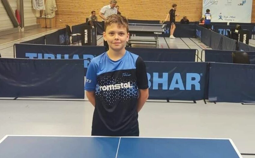  Mihai Nagy, locul 19 din 120 de participanți la Euro Mini Champs 2022, cel mai mare turneu de tenis de masă din Europa