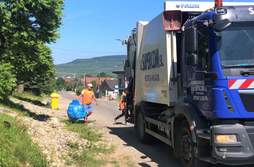  Miercuri, 3 august, se colectează sacul albastru pentru deșeurile reciclabile din hârtie și carton, în Bistrița și localitățile componente