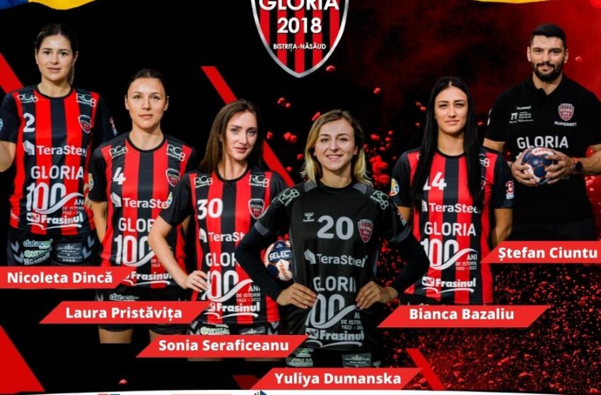  Cinci handbaliste ale Gloriei 2018 vor juca în fata propriilor suporteri la Trofeul Carpați, competiție găzduită de Bistrița, în perioada 29 septembrie – 1 octombrie!