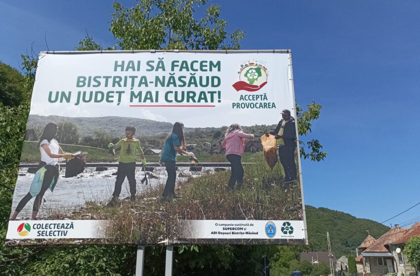  ADI Deșeuri Bistrița-Năsăud: Continuăm campania de conștientizare a cetățenilor din județul Bistrița-Năsăud cu privire la respectul față de mediul în care trăim