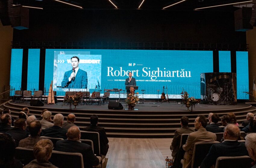  Deputatul Robert Sighiartău, la Dublin, la inaugurarea Bisericii Betania!