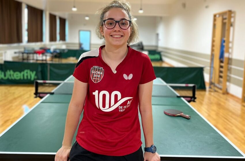  TENIS DE MASĂ. Ioana Sîngeorzan participă la Top 10 Europa!