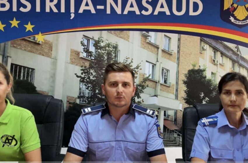  (VIDEO) Polițiștii bistrițeni au luat toate măsurile necesare pentru un început de an școlar în liniște și siguranță