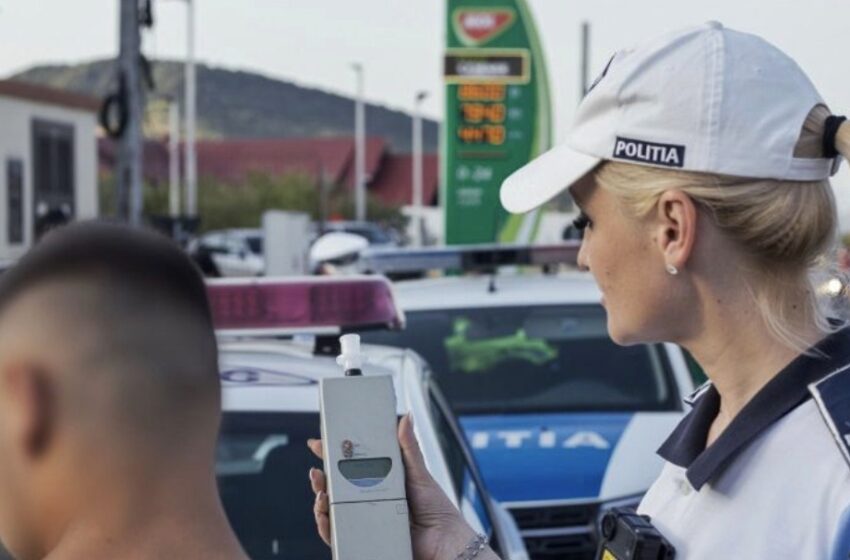  Șoferi testați pentru droguri și alcool în Bistrița-Năsăud. Câte dosare penale au fost întocmite