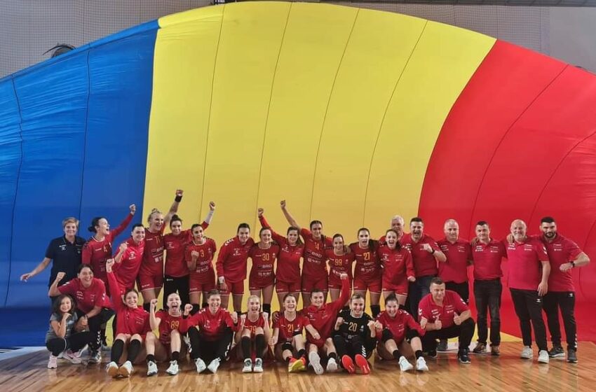  HANDBAL- Prima victorie în noul Complex Sportiv din Unirea! În sala arhiplină și o atmosferă de vis, naționala României câștigă Trofeul Carpați!