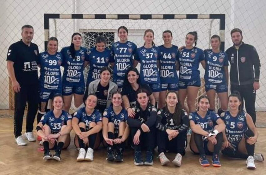  VICTORIE. Handbalistele Gloriei 2018, divizionare A s-au impus astăzi la Râmnicu Vâlcea în fața echipei Centrului Național de Excelență