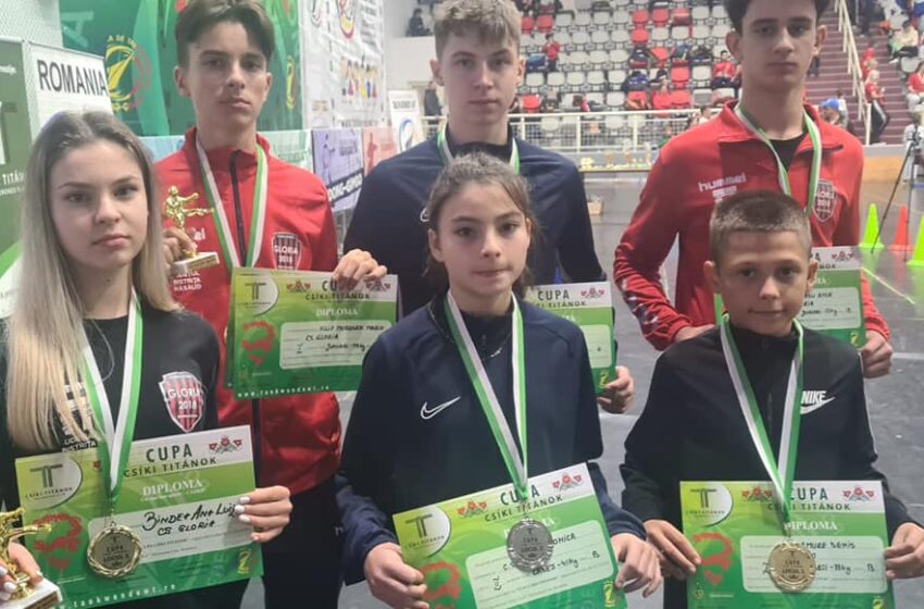  TAEKWONDO WT. Șase medalii pentru sportivii Gloriei 2018 la Cupa Csiki Titanok din Miercurea Ciuc!
