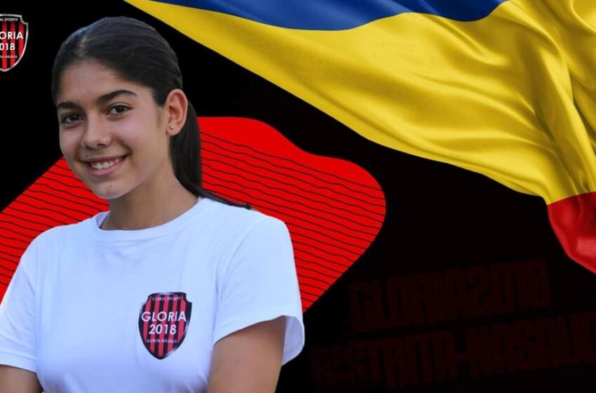  La doar 15 ani, Diana Bindiu din Rodna a fost convocată la naționala României de fotbal feminin