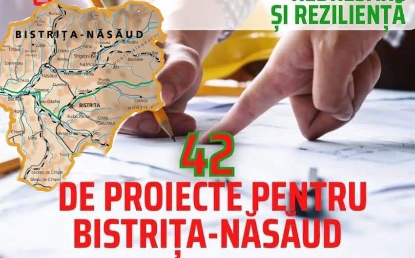  Peste 40 de proiecte pentru județul Bistrița-Năsăud au fost aprobate prin PNRR. Vezi care sunt acestea