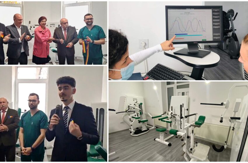  S-a deschis Clinica Santech Medical din Bistrița, un centru de recuperare care folosește inteligența artificială (AI) a Dinamometrelor Digitale ISOKINETICE