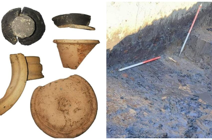  Ceramică lucrată la roată din epoca romană, monede, cuțite de fier și alte descoperiri importante, identificate pe platoul Mocirla din localitatea Salva