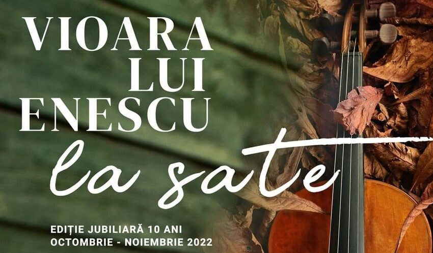  ,,Vioara lui Enescu” ajunge la Prundu Bârgăului. Programul muzical este susținut de marele violonist contemporan Gabriel Croitoru și fiica sa, Simona