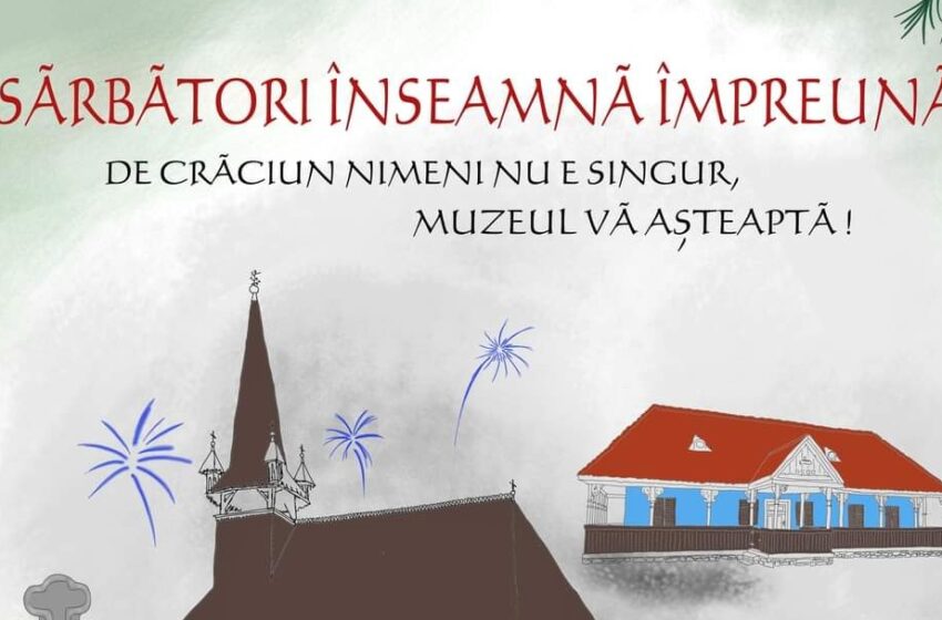  Colinde, ateliere cu povești de Crăciun, gustări specifice și alte surprize, în cadrul unei zile speciale de sărbători, la Complexul Muzeal din Bistrița