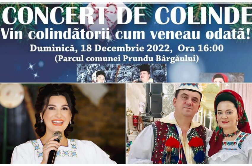  Anuța Motofelea, Florentina și Petre Giurgi, împreună cu alți artiști, vor colinda în Parcul comunei Prundu Bârgăului