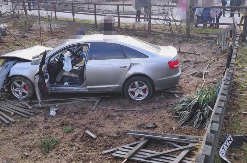  (FOTO) Accident în Anieș. O femeie a fost salvată de la moarte în urma manevrelor de resuscitare