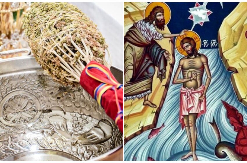  6 ianuarie. Boboteaza sau Botezul Domnului, cunoscută şi sub denumirile “Arătarea Domnului” sau “Epifania” marchează sfârşitul sărbătorilor dedicate Naşterii lui Iisus Hristos