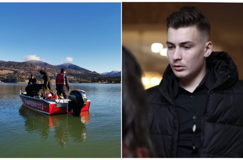  Cine este tânărul dispărut în lacul Colibița? Mihai a fost înghițit de ape, sub ochii prietenilor săi