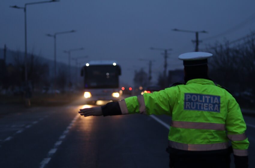  Acțiuni în trafic ale Poliției Rutiere. Ce sancțiuni s-au aplicat