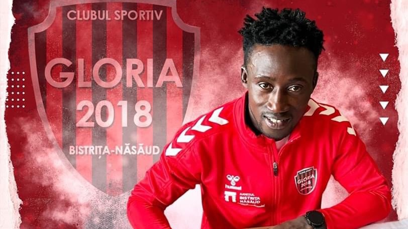  FOTBAL. Blaise Yaméogo din Burkina Faso a semnat cu Gloria 2018 Bistrița-Năsăud!